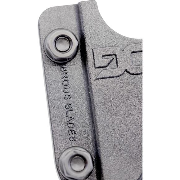 SOG Snarl Fixed Blade Finger Knife Stainless Steel w Brous Blades Sheath JB01KCP - Picture 6 of 10